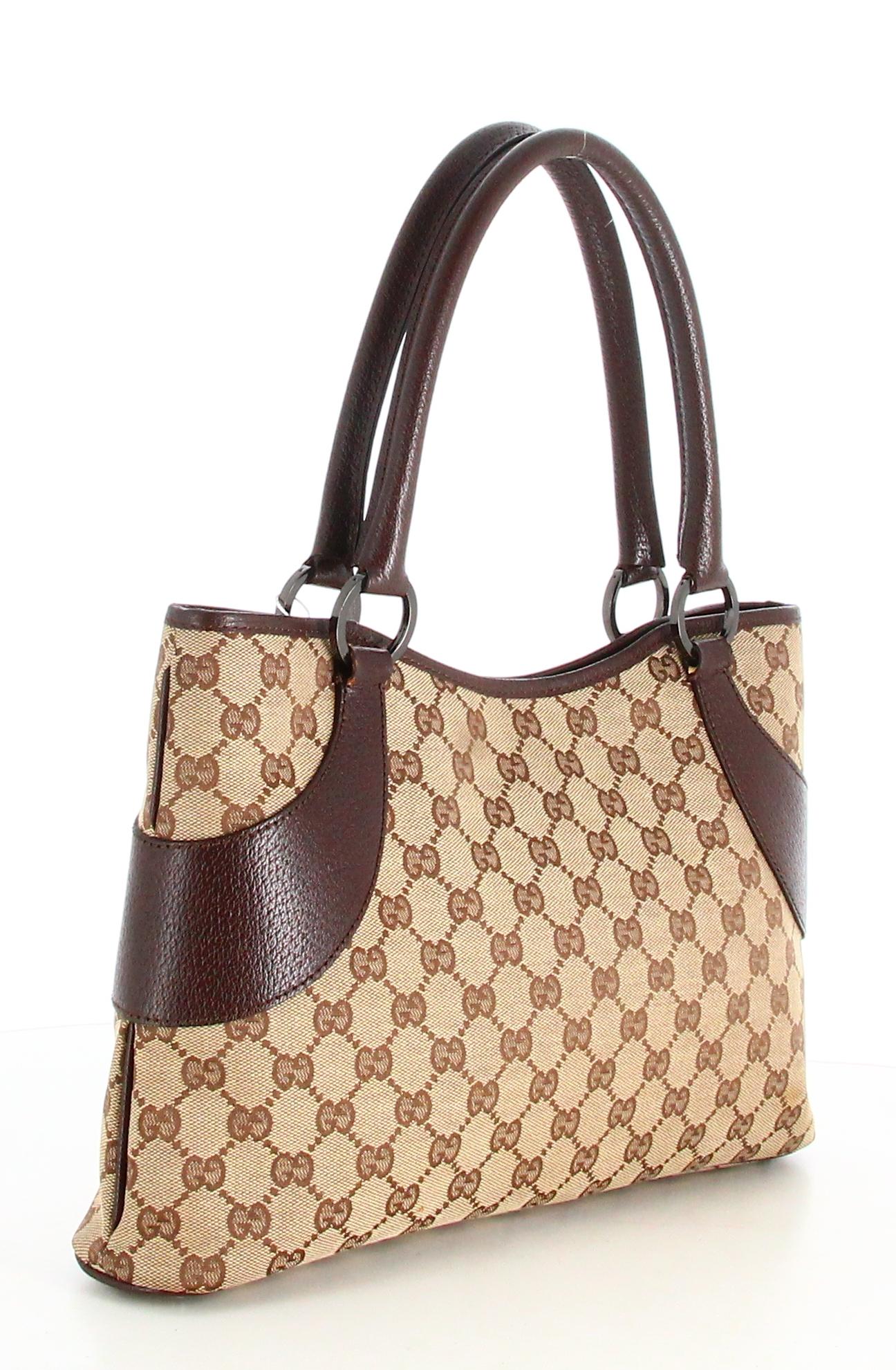 Gucci Monogram Handbag For Sale 1