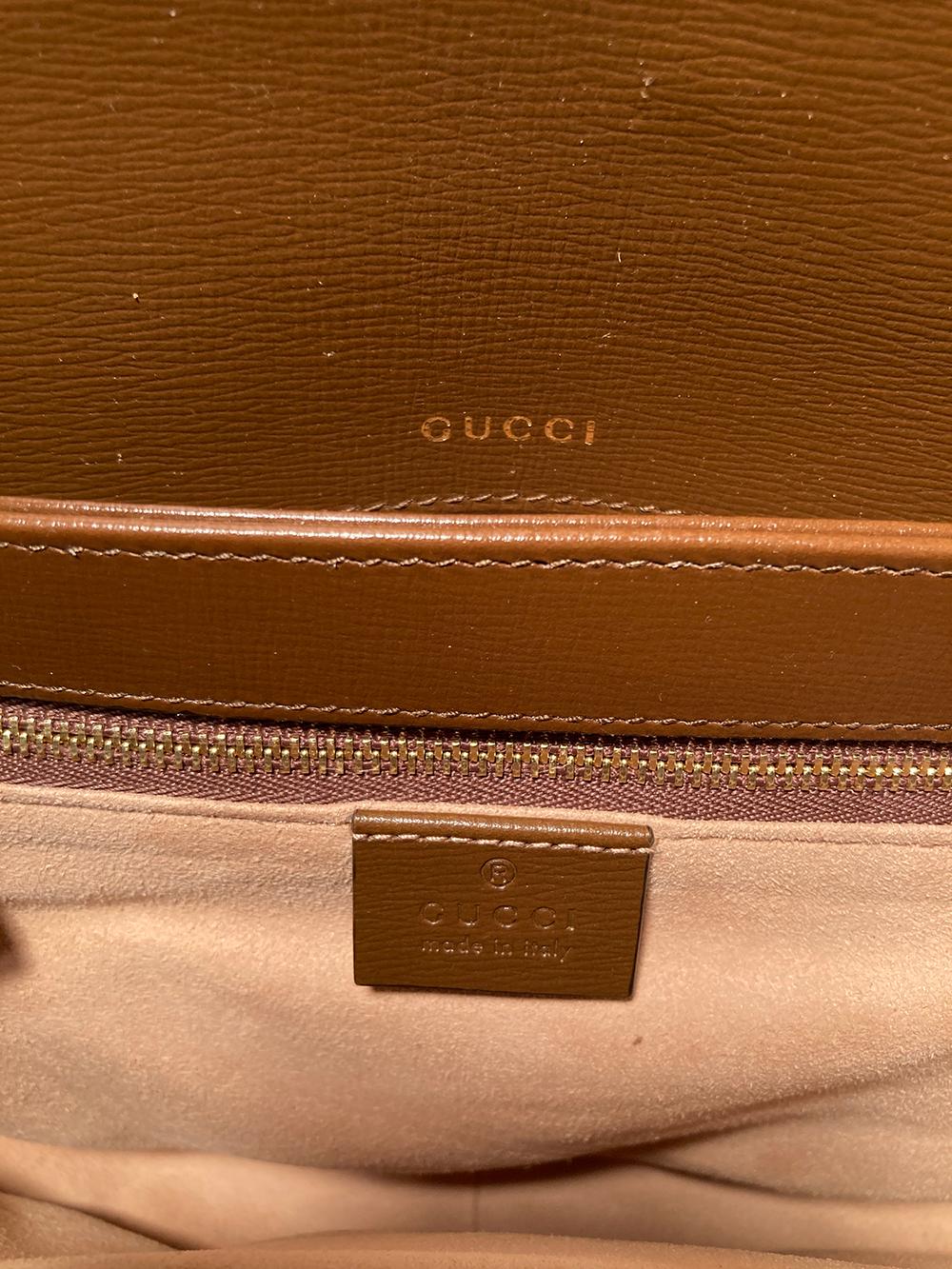 Women's Gucci Monogram Horsebit 1955 Shoulder Bag