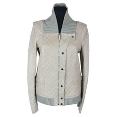 Gucci Monogram Leather Jacket