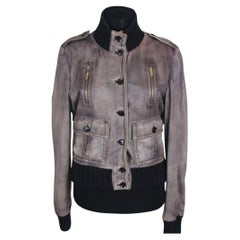 Gucci Monogram Leather Jacket