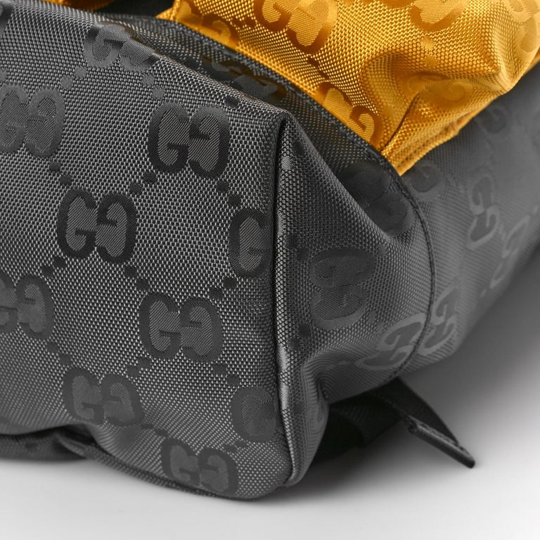 Gucci Monogram Gray and Yellow Backpack Gucci | Bags | Gucci Off The Grid Gg Monogram Over The  main image 4