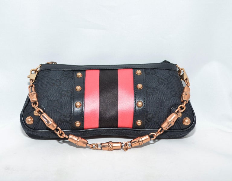 gucci monogram pochette