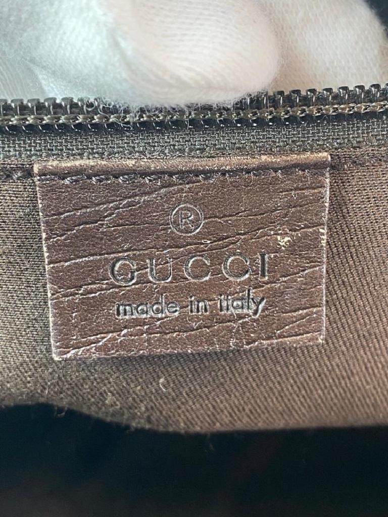 Gucci Monogramm Signature Double Pocket Supreme Satchel 4GG910 (Beige) im Angebot