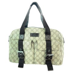 Gucci Monogramm Signature Double Pocket Supreme Satchel 4GG910