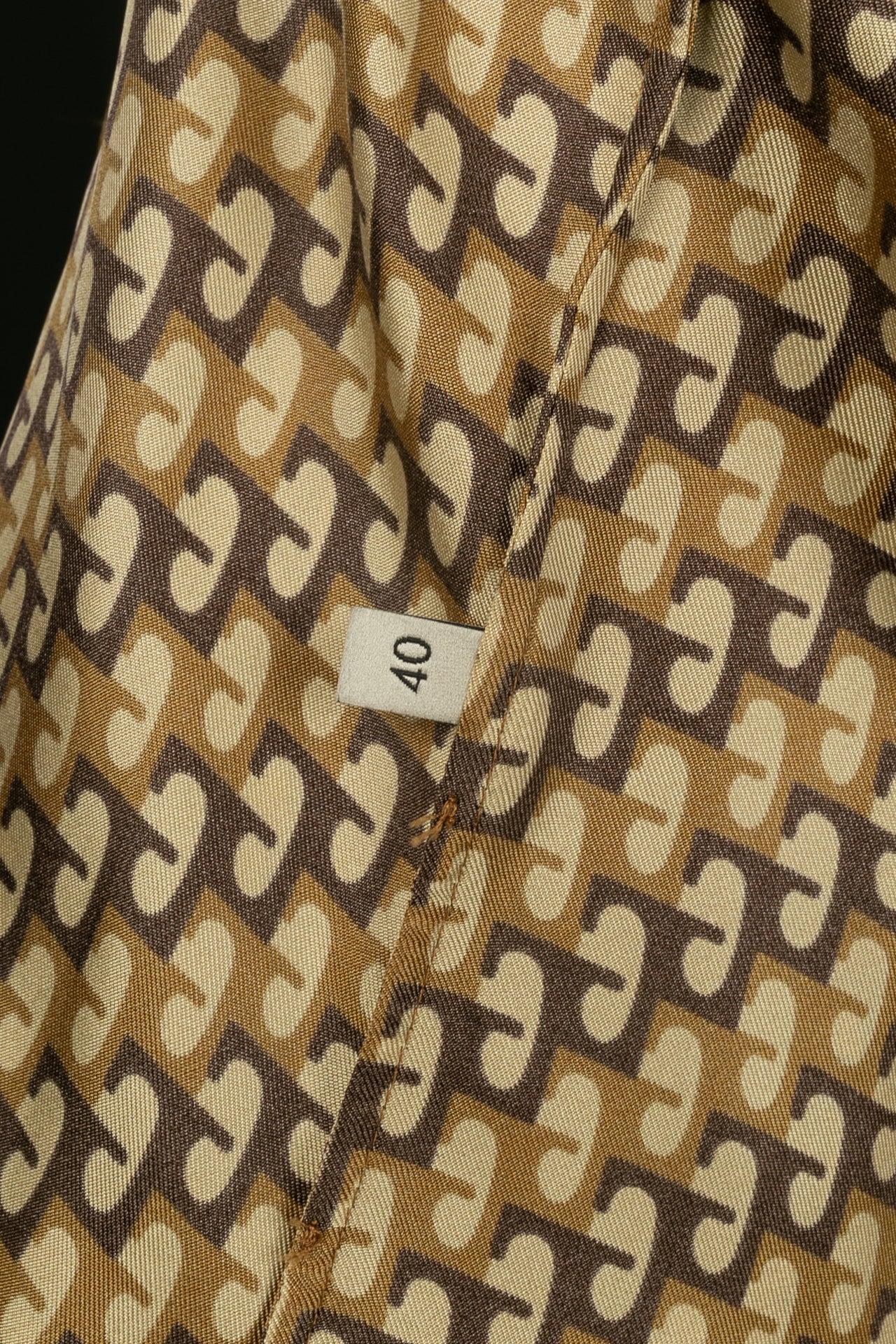 Women's Gucci Monogram Silk Shirt