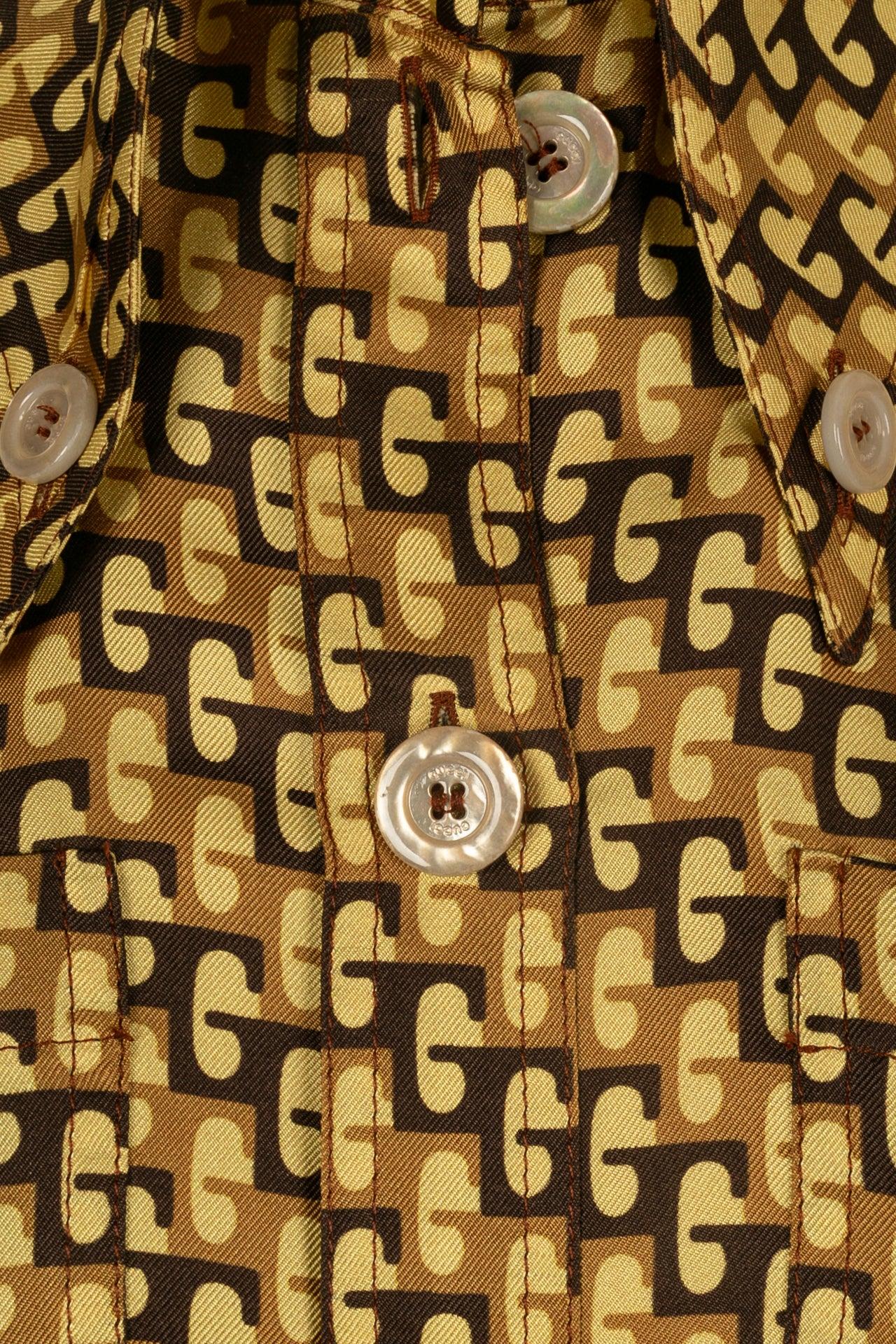 Gucci Monogram Silk Shirt 4