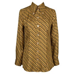 Gucci Monogram Silk Shirt