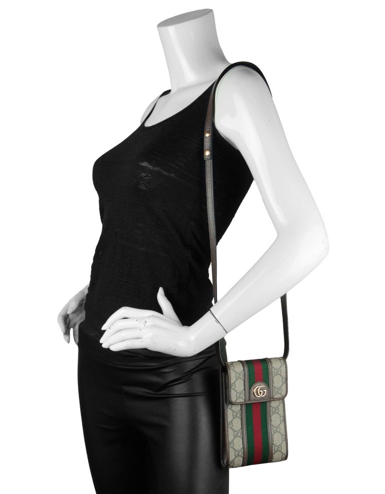 GUCCI Vintage GG Monogram Mini Supreme Crossbody Bag – Collections Couture