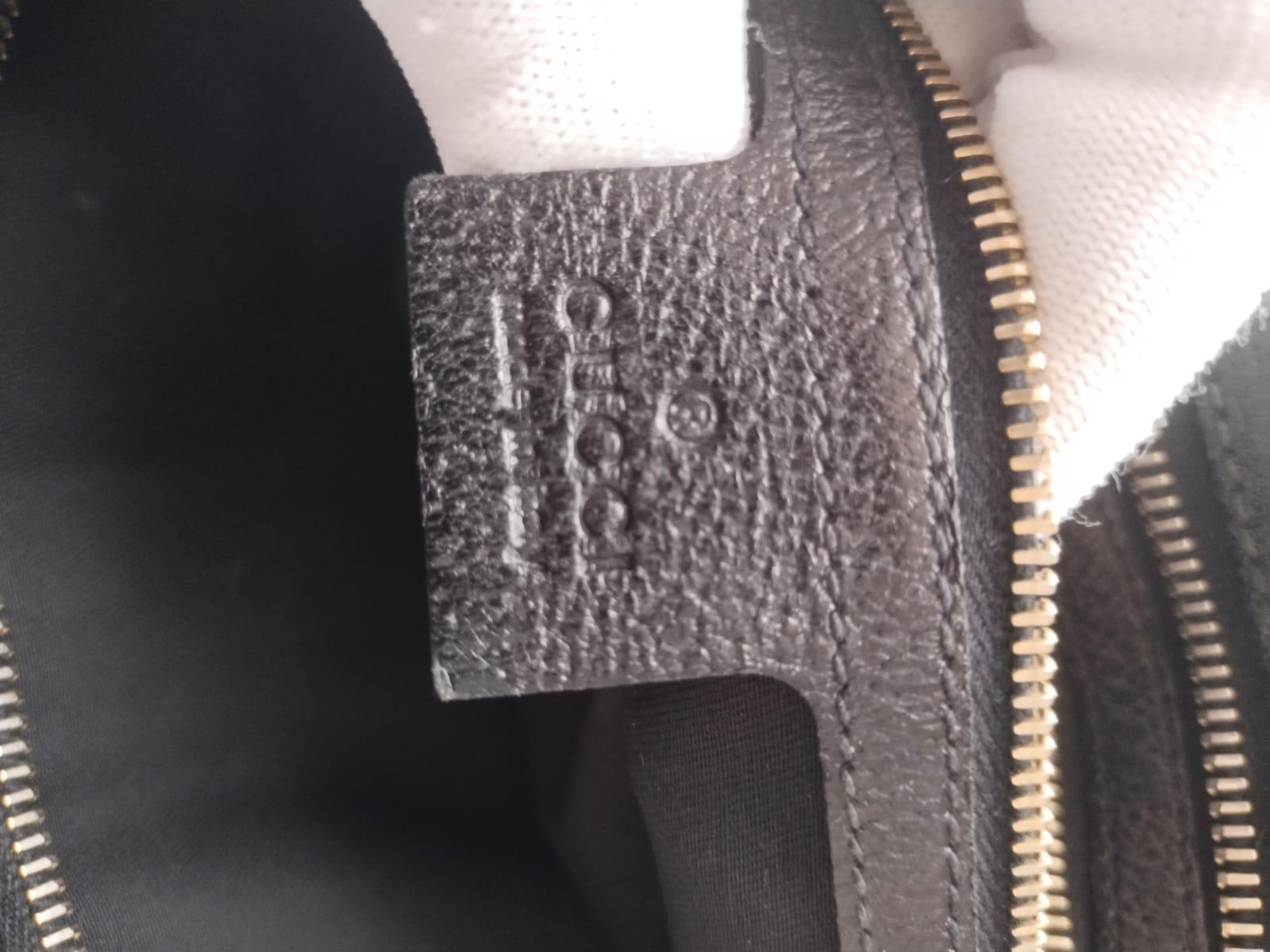 Gucci Tasche mit Monogramm am oberen Griff im Zustand „Gut“ im Angebot in Алматинский Почтамт, KZ