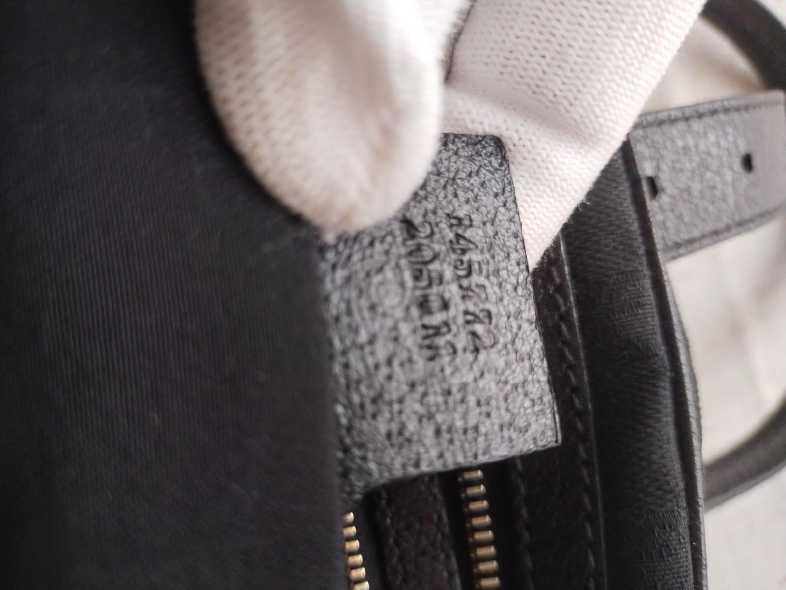 Gucci Tasche mit Monogramm am oberen Griff im Angebot 4
