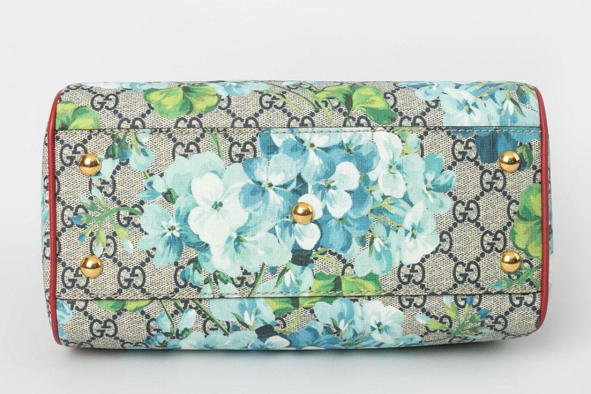 Women's Gucci Monogrammed Canvas Bowling Bag