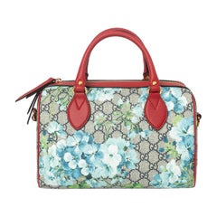 Gucci Monogrammed Canvas Bowling Bag