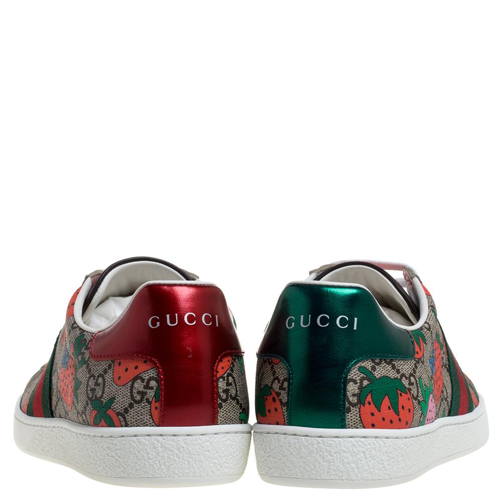 gucci sneakers strawberry