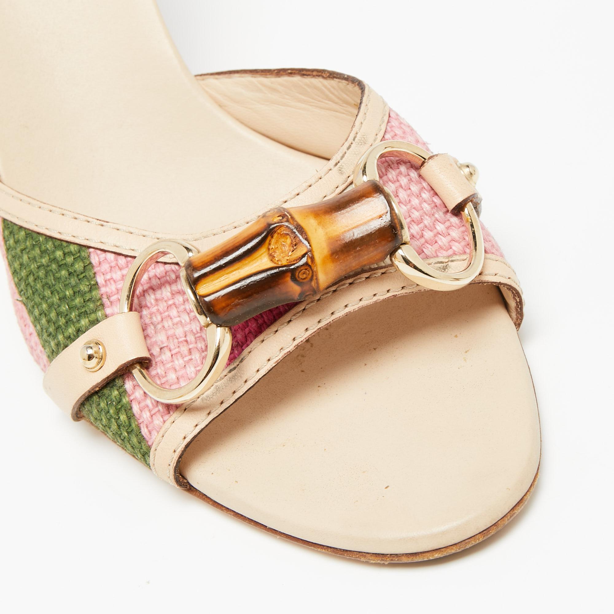 gucci colorful sandals