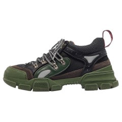 Gucci Baskets Flashtrek multicolores en toile et maille, taille 42