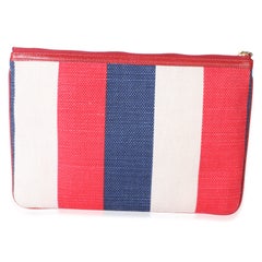 Gucci Multicolor Canvas Logo Pouch