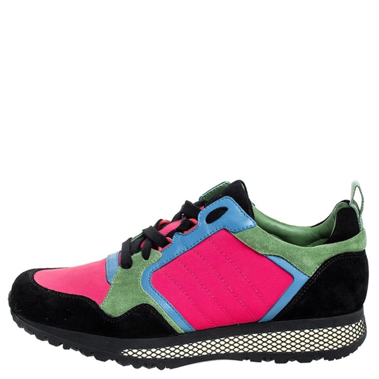 gucci canvas sneakers