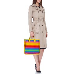 Gucci Multicolor Diamante Vinyl and Leather Tote