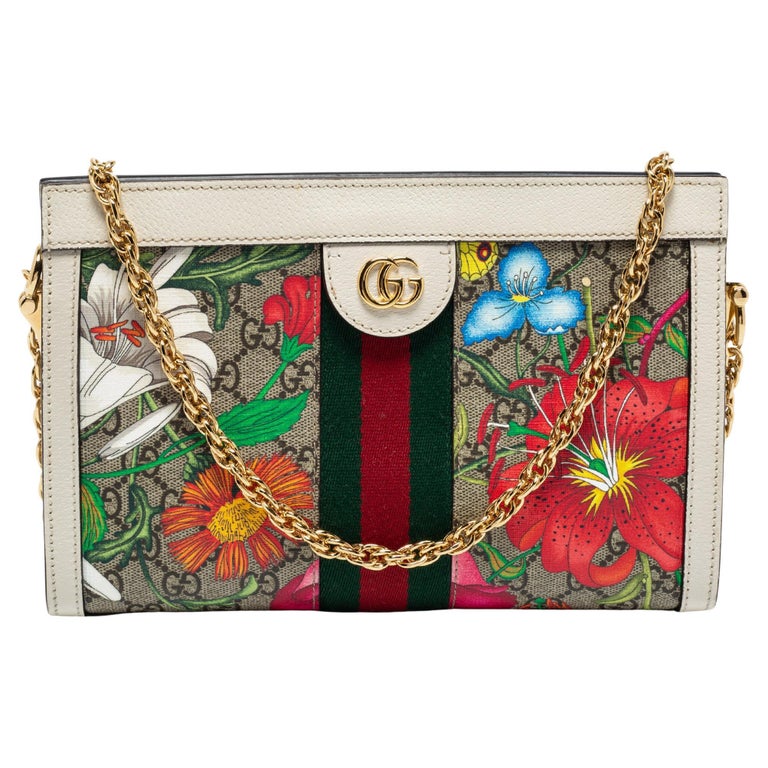 Gucci Multicolor Fabric Shoulder Bag