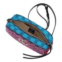 Gucci Multicolor GG Marmont Chain Shoulder Bag