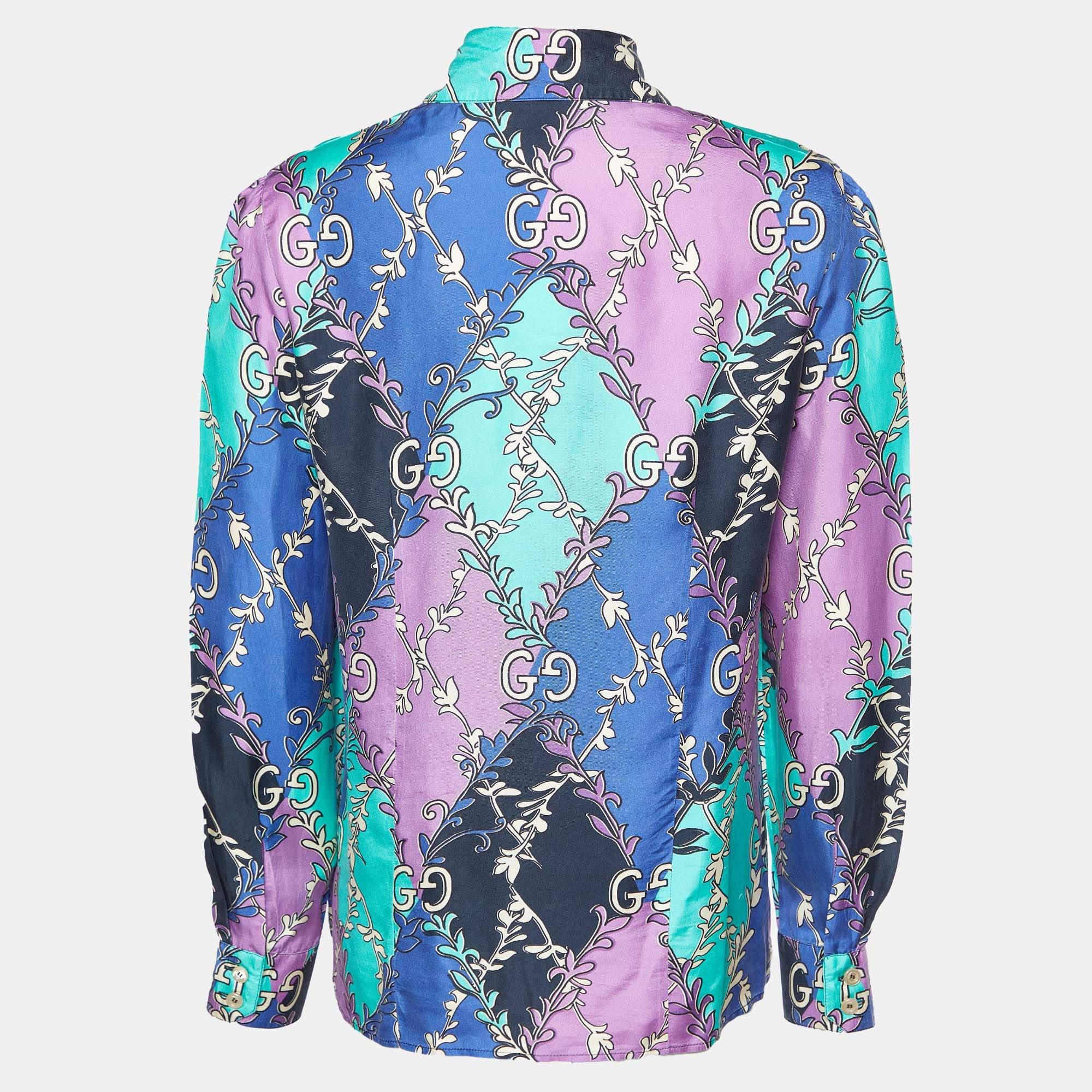 How fabulous does this designer shirt look It is made of fine materials and features a fitted silhouette. Pair it with pants and loafers for a cool ensemble.