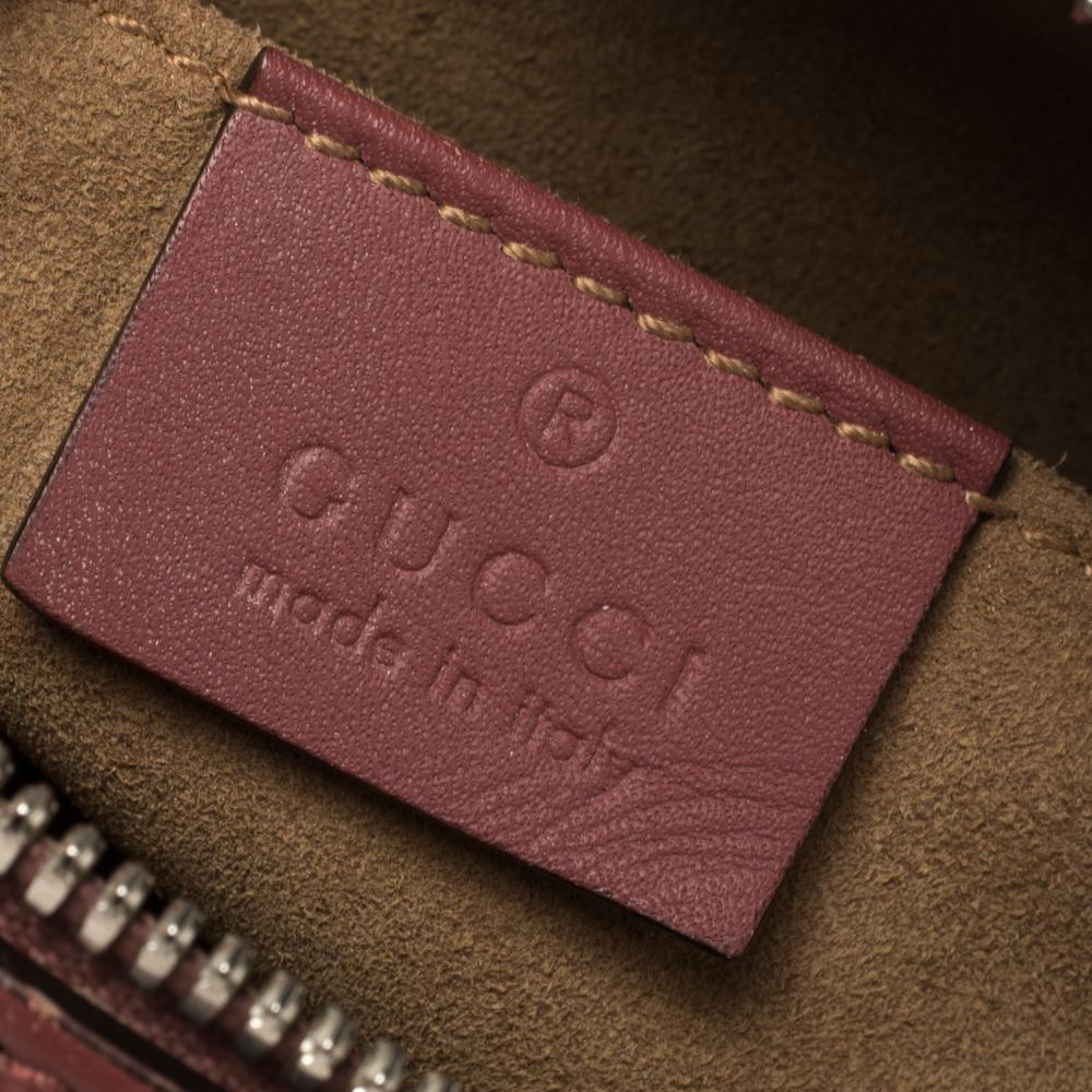 Gucci Multicolor GG Supreme Blooms Canvas and Leather Mini Chain Crossbody Bag 2