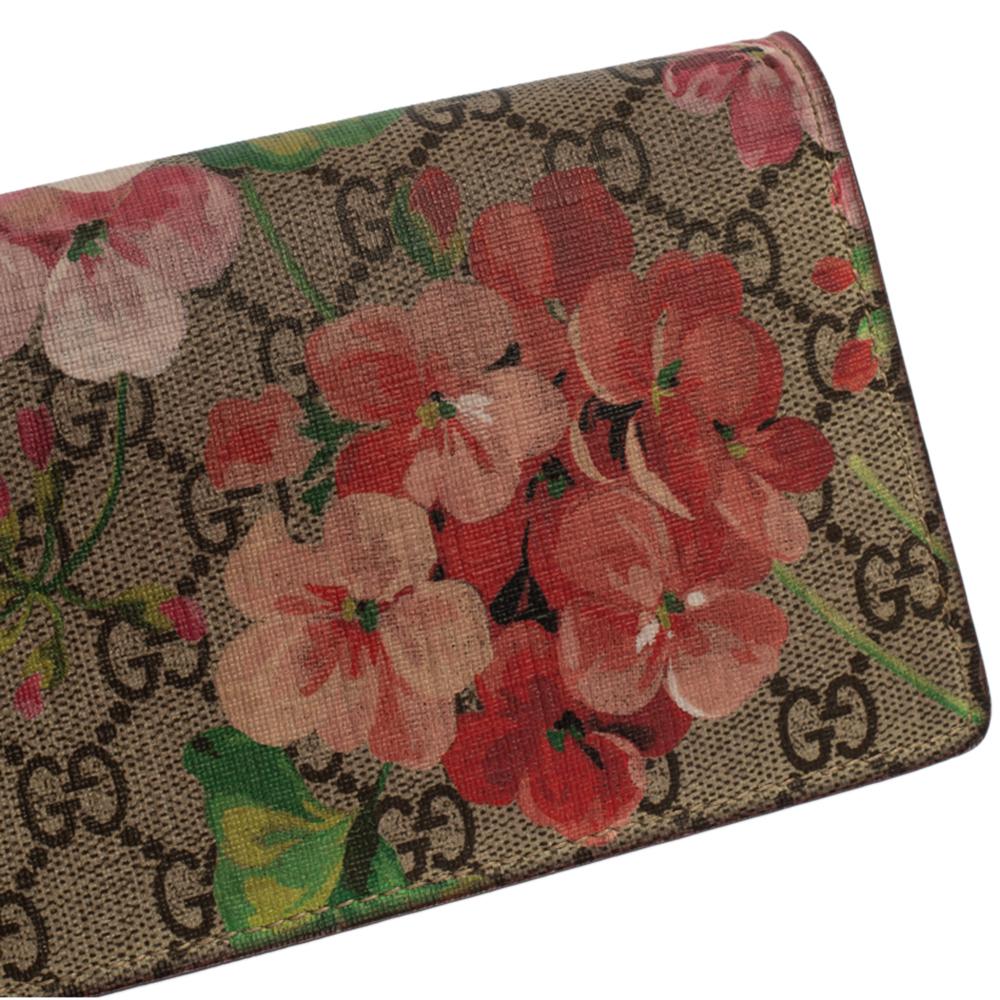 Gucci Multicolor GG Supreme Blooms Canvas Super Mini Dionysus Shoulder Bag 4