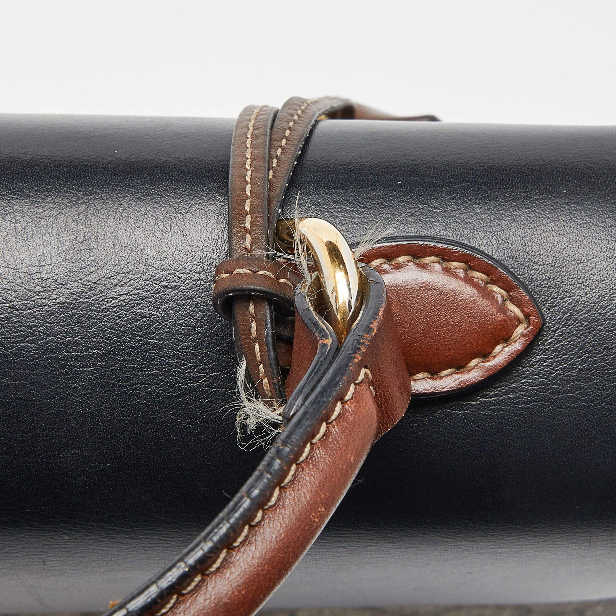 Gucci Multicolor GG Supreme Canvas and Leather Medium Padlock Top Handle Bag 1