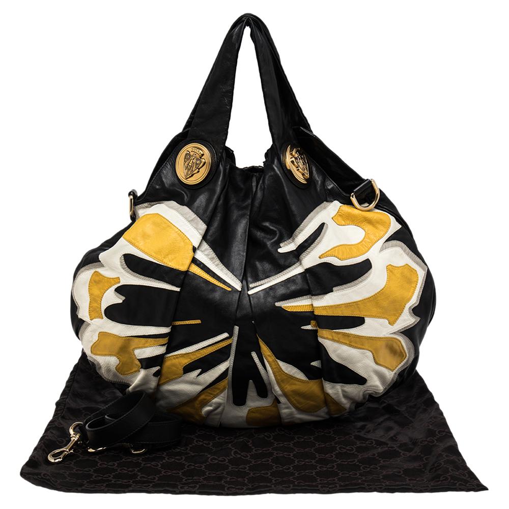 Gucci Multicolor Leather Large Hysteria Hobo 7