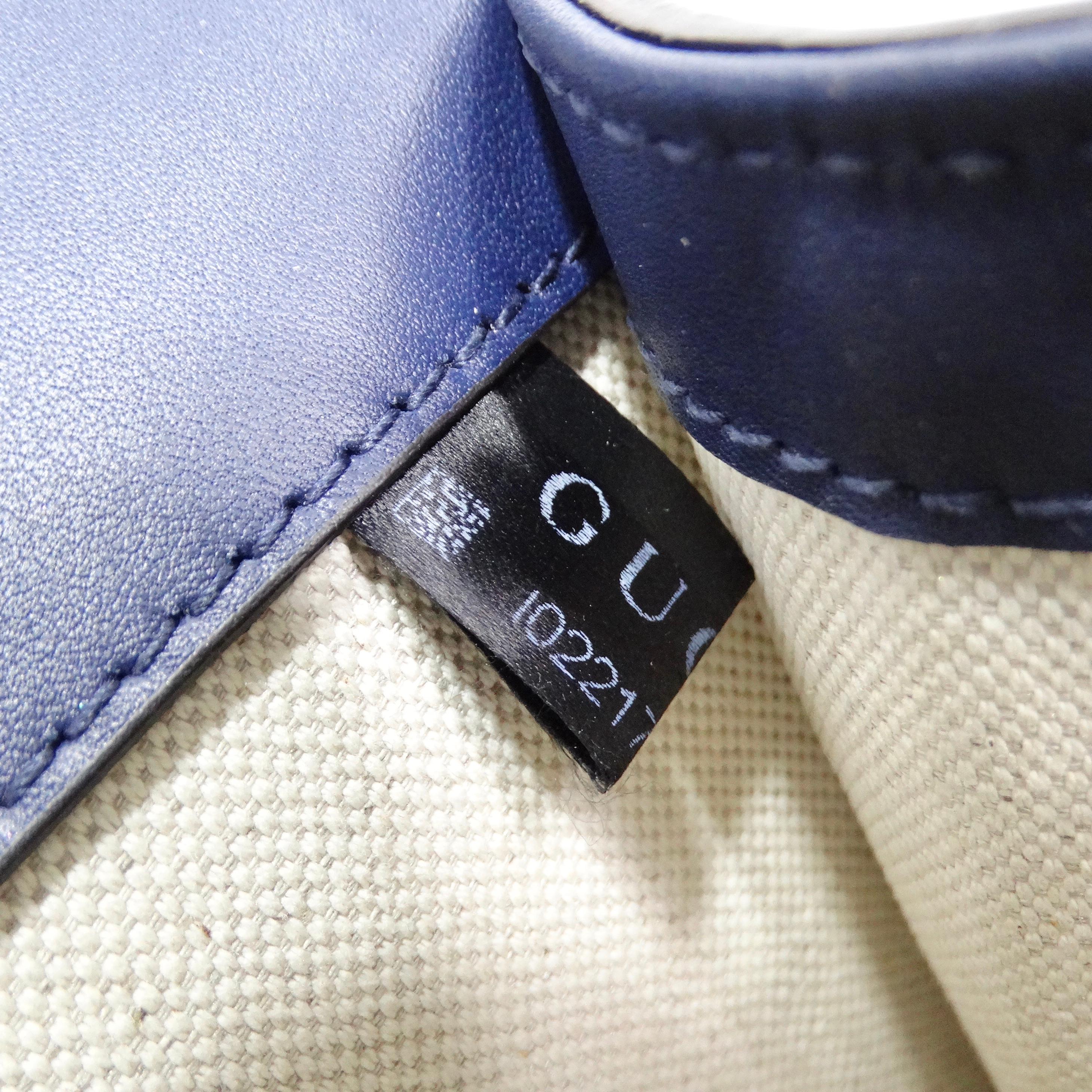 Mehrfarbige Dionysus-Tasche aus Leder mit Mini-Kristallschlangenstickereien von Gucci im Angebot 10