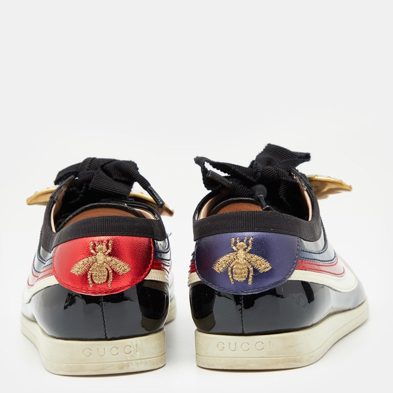Gucci Multicolor Leather New Ace Falacer Butterfly Low Top Sneakers Size  35.5 at 1stDibs | gucci butterfly shoes, gucci shoes butterfly, gucci  sneakers sale