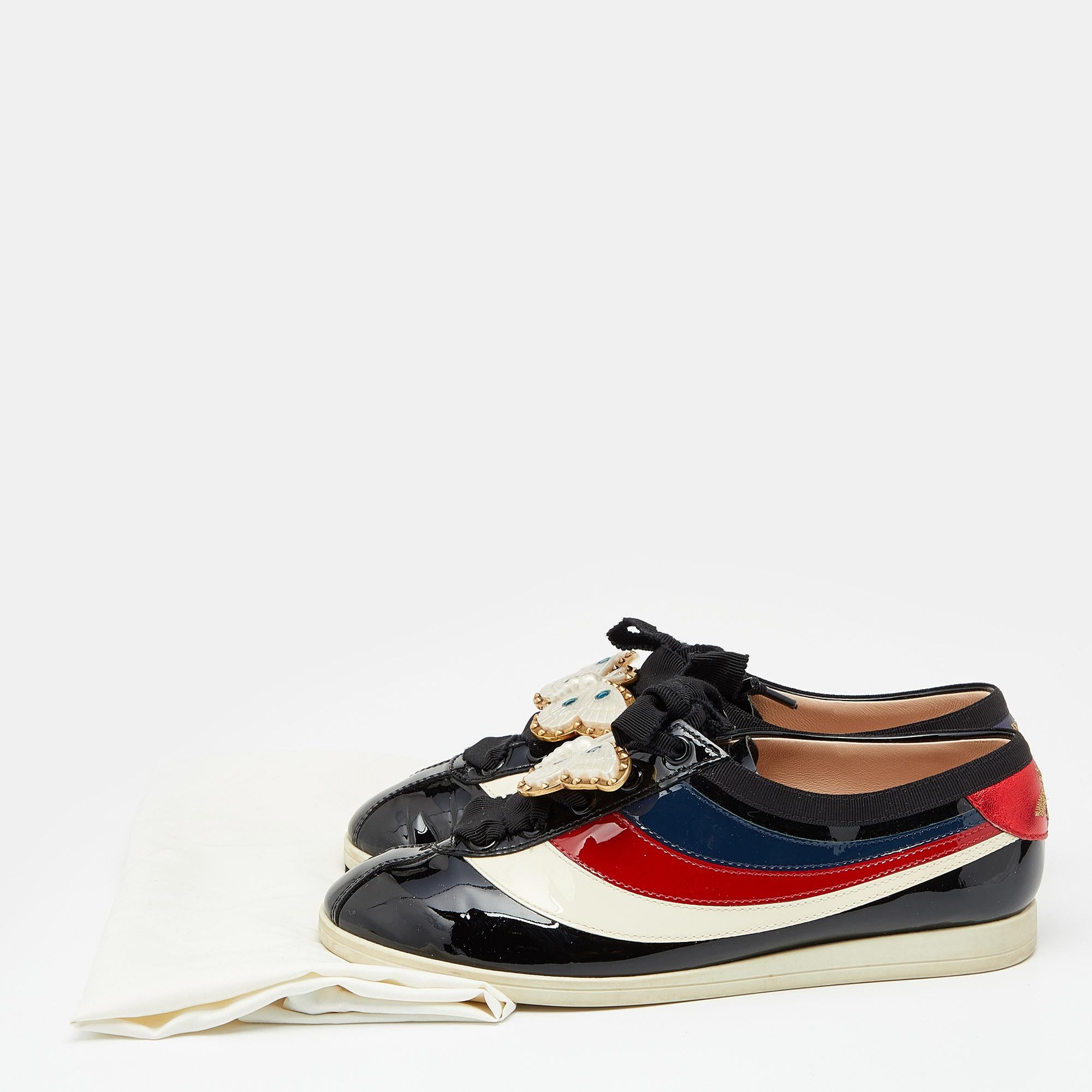 Gucci butterfly sneakers outlet
