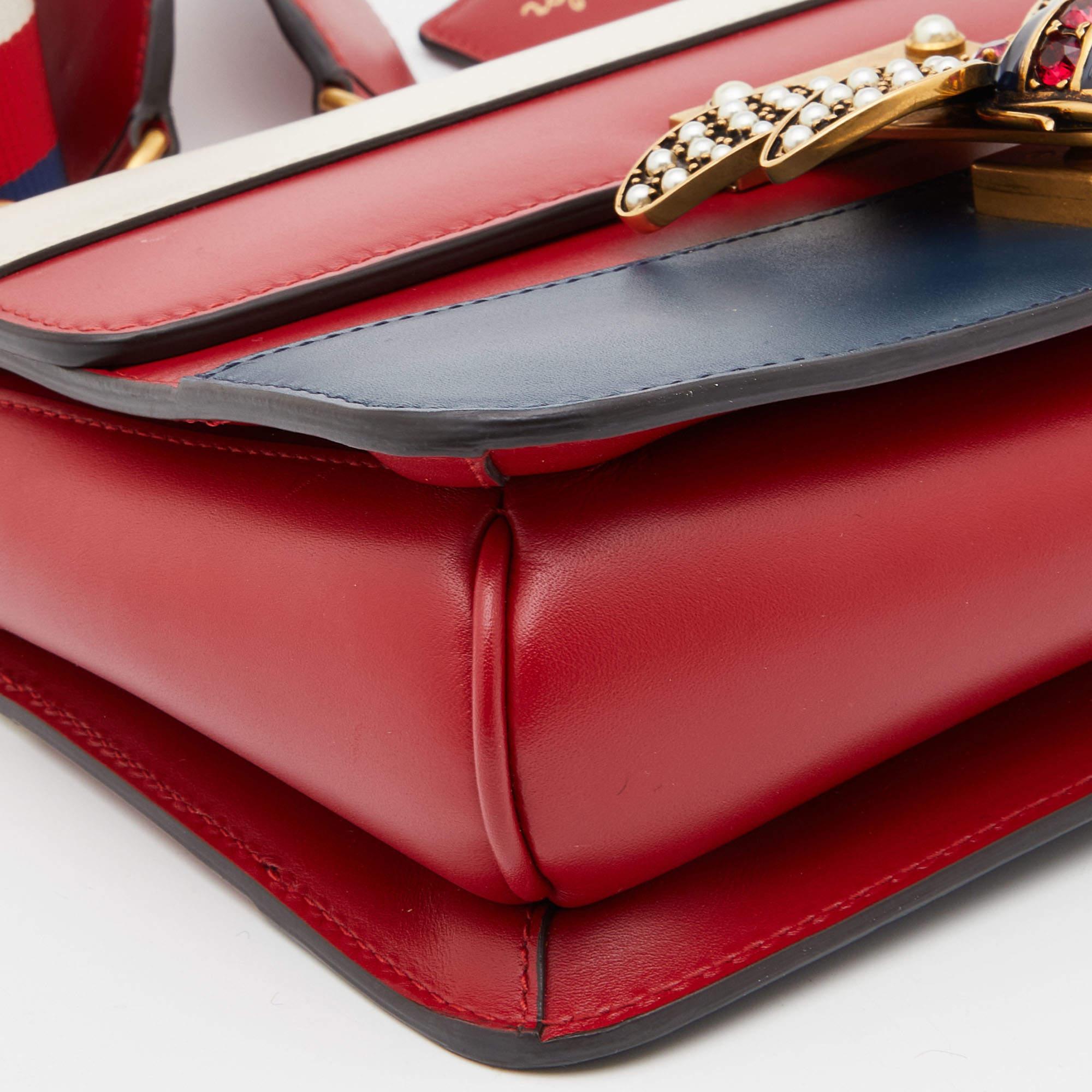 Gucci Multicolor Leather Queen Margaret Shoulder Bag 6
