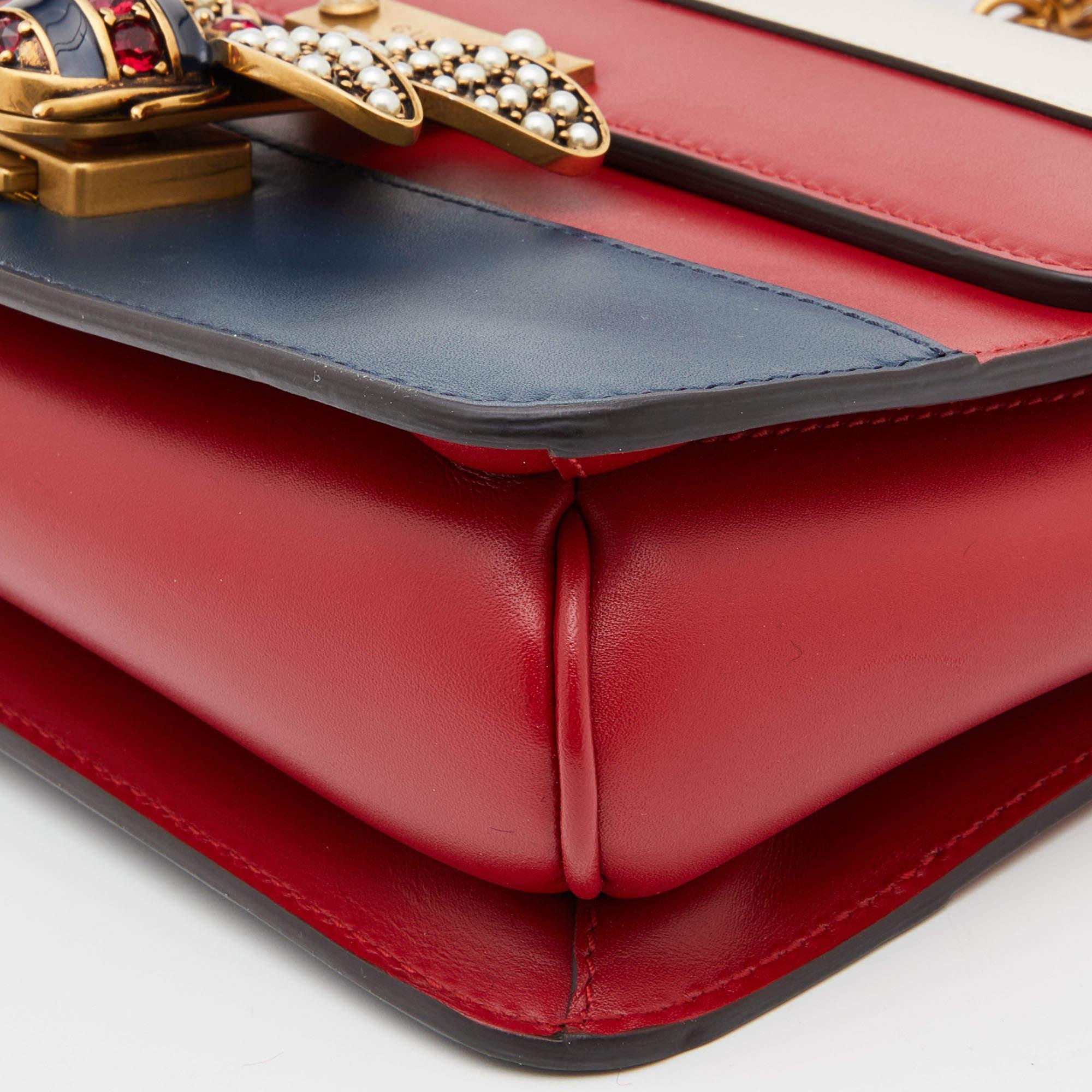 Gucci Multicolor Leather Queen Margaret Shoulder Bag