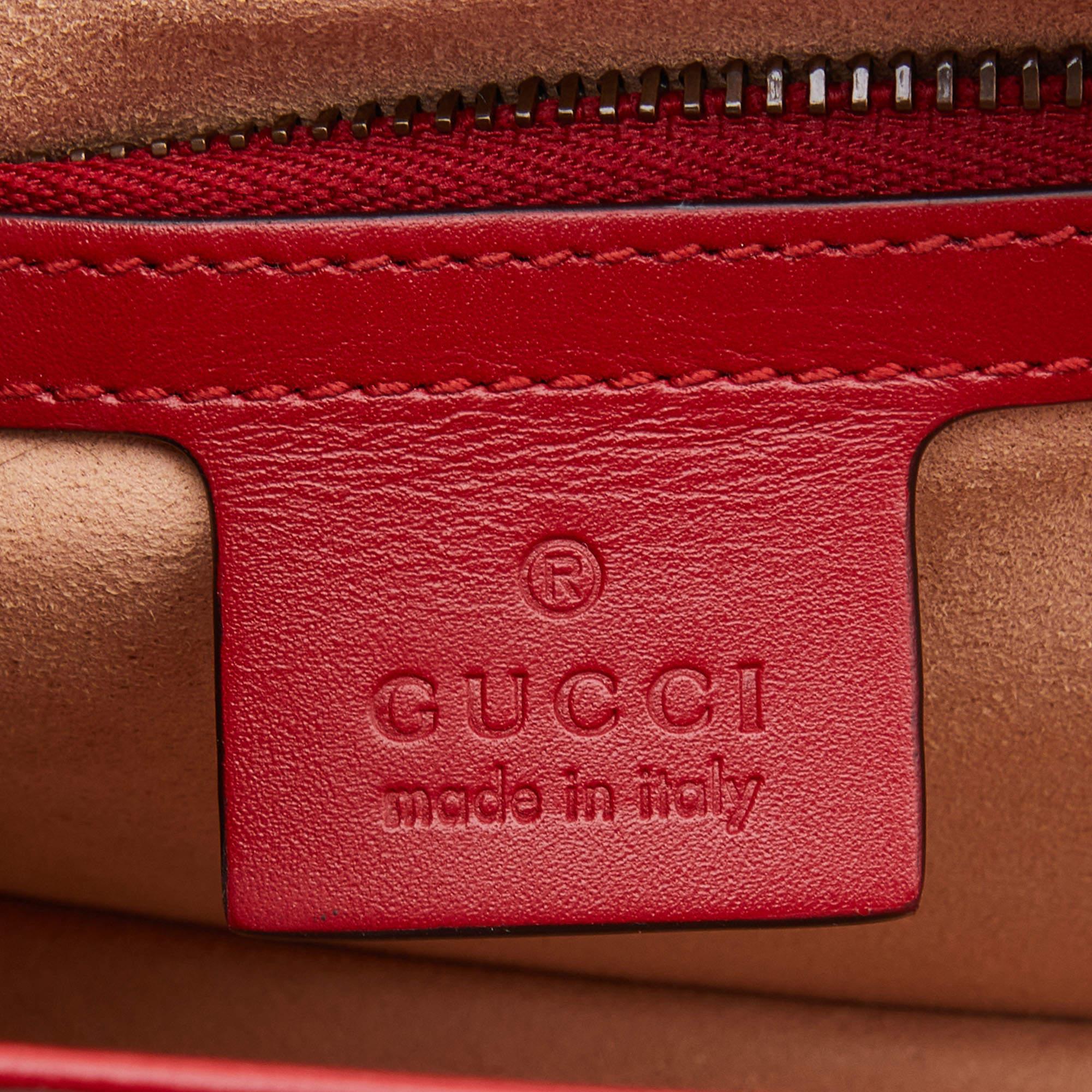 Gucci Multicolor Leather Queen Margaret Shoulder Bag 5