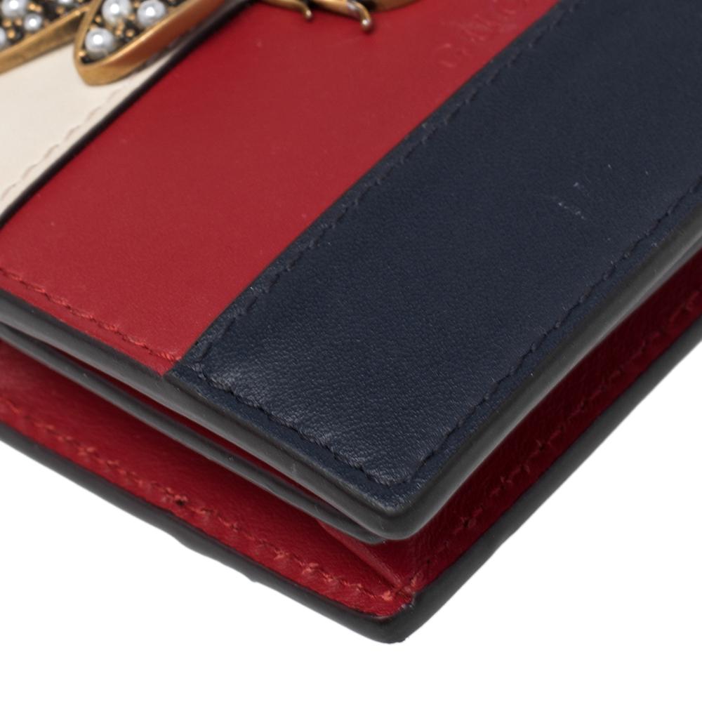 Gucci Multicolor Leather Queen Margaret Wallet 2