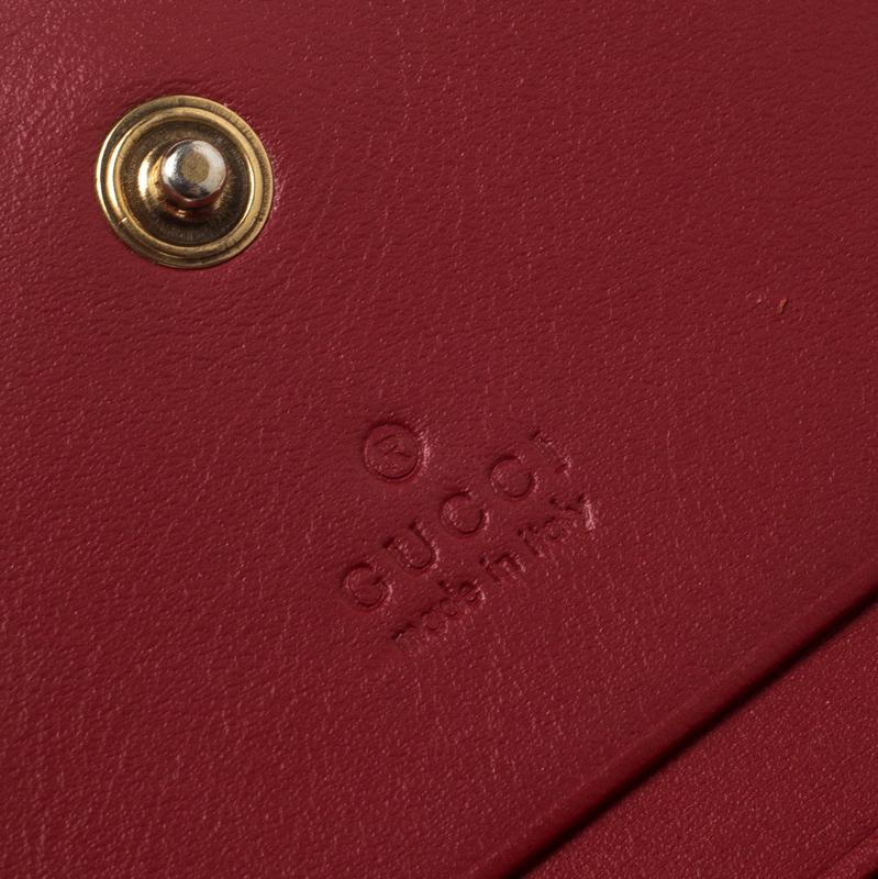 Gucci Multicolor Leather Queen Margaret Wallet 2