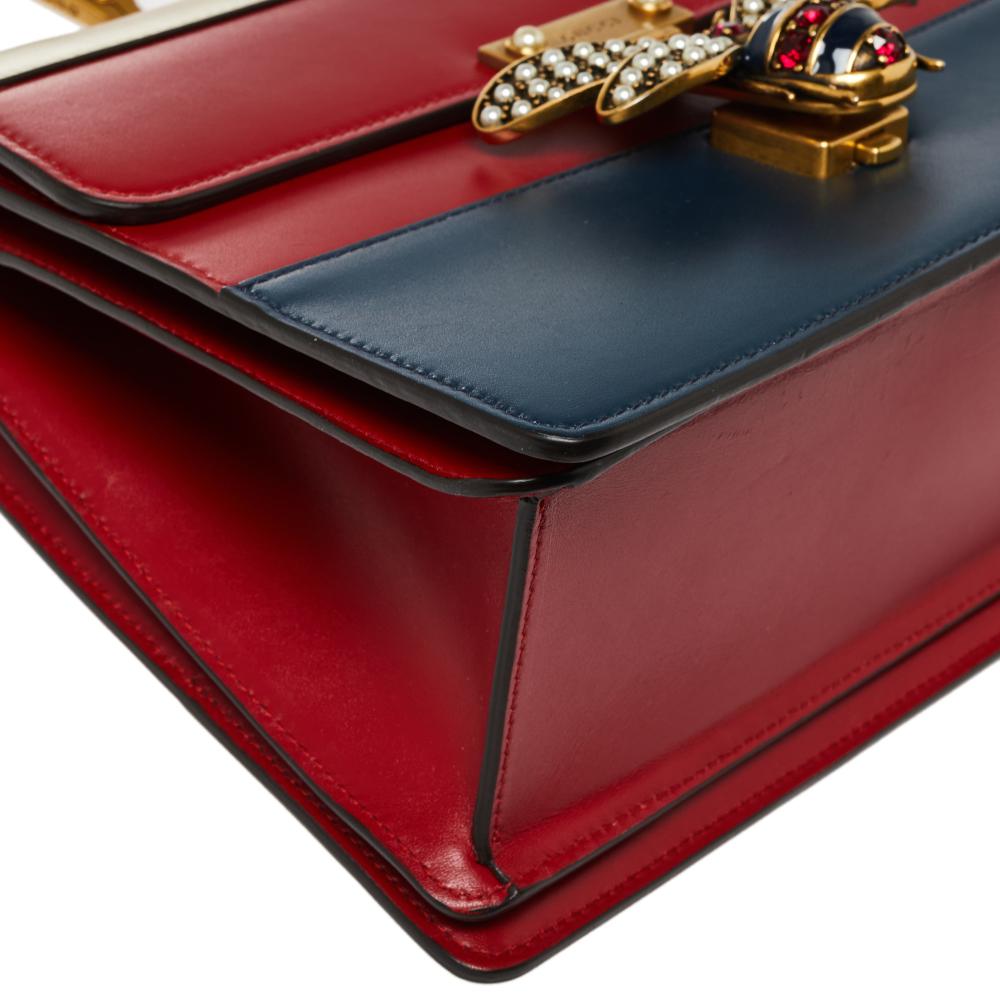 Gucci Multicolor Leder Small Queen Margaret Top Handle Bag 4