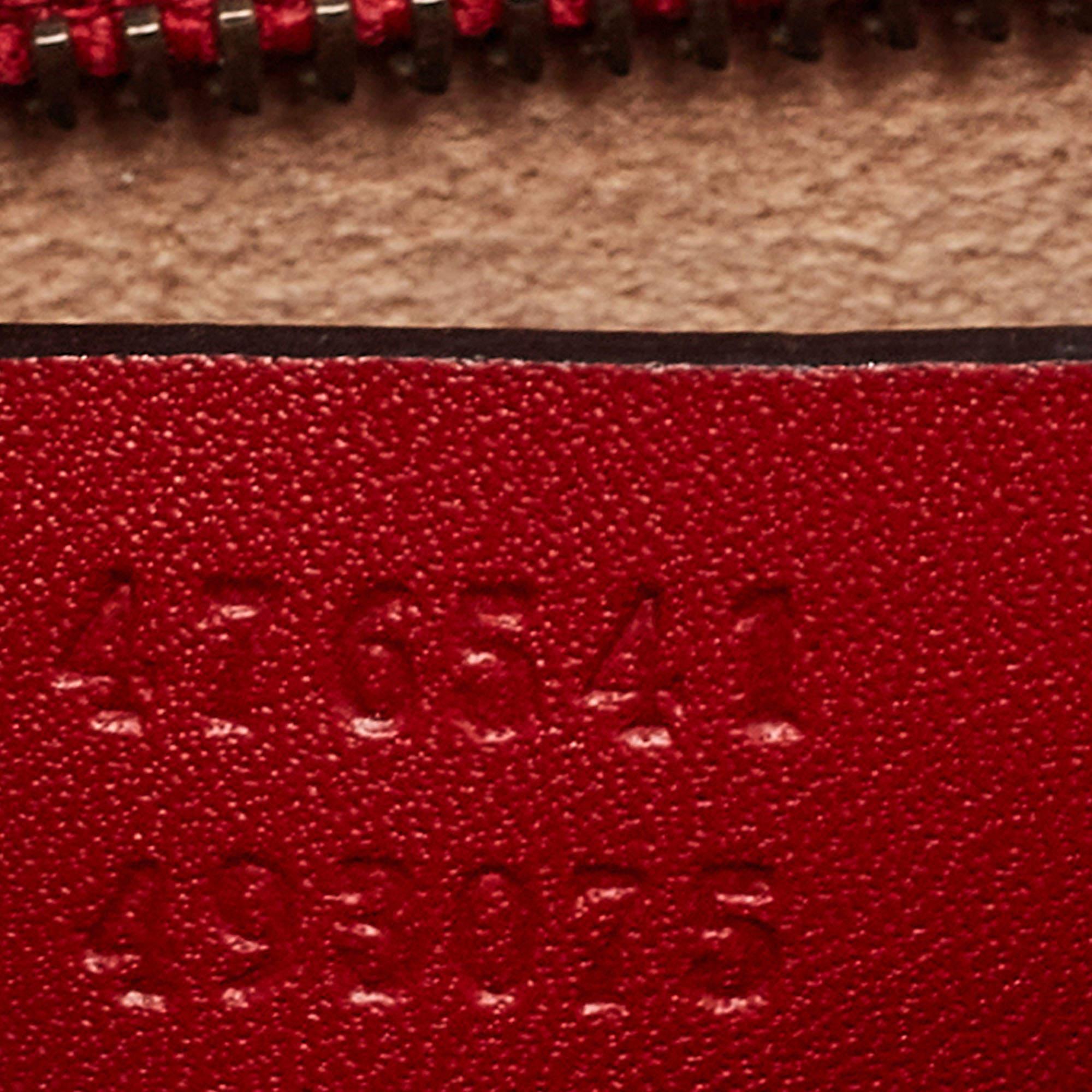 Gucci Mehrfarbige Queen Margaret Top Handle Bag aus Leder im Angebot 15