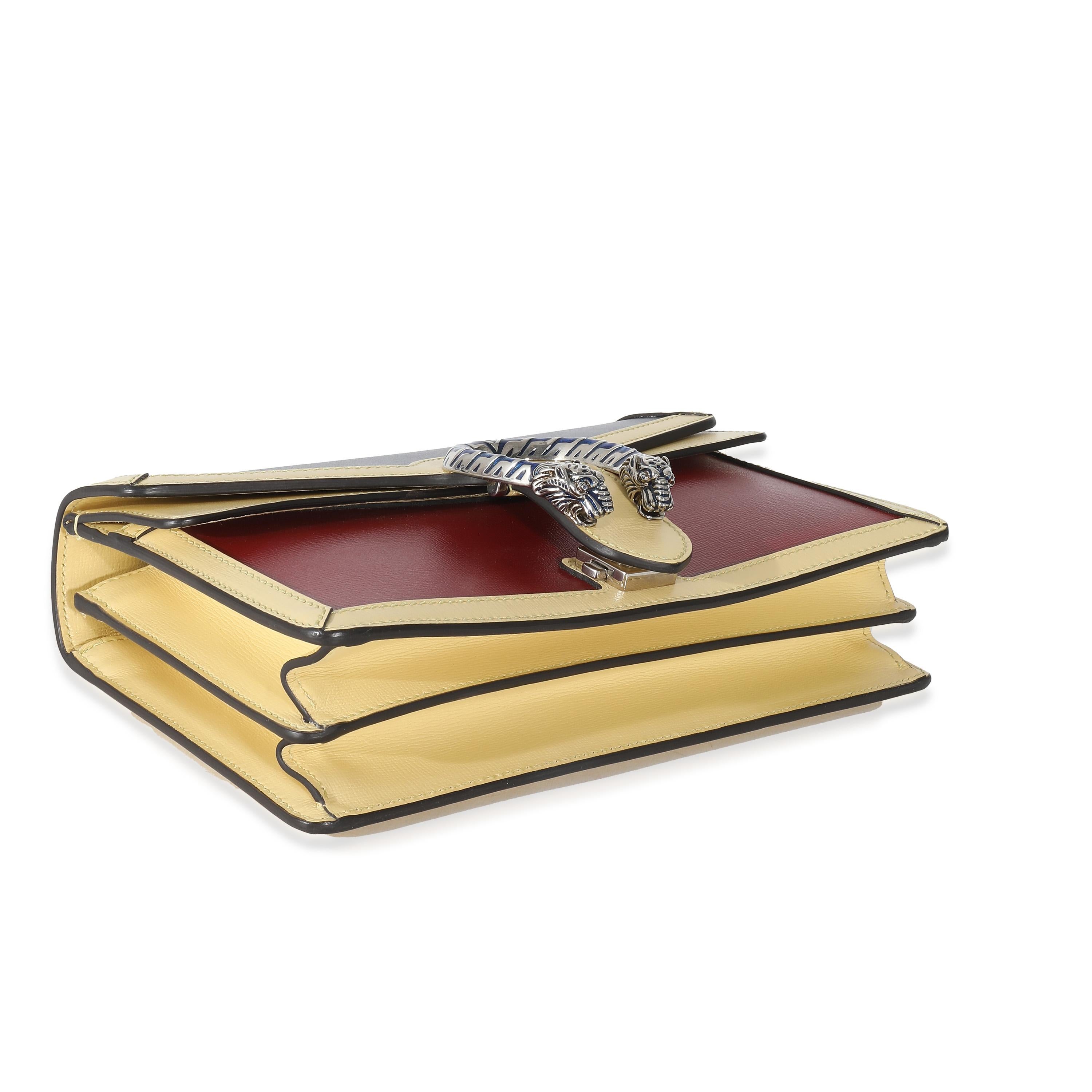 Petit sac Dionysus en cuir de veau multicolore marine émaillé Gucci en vente 1