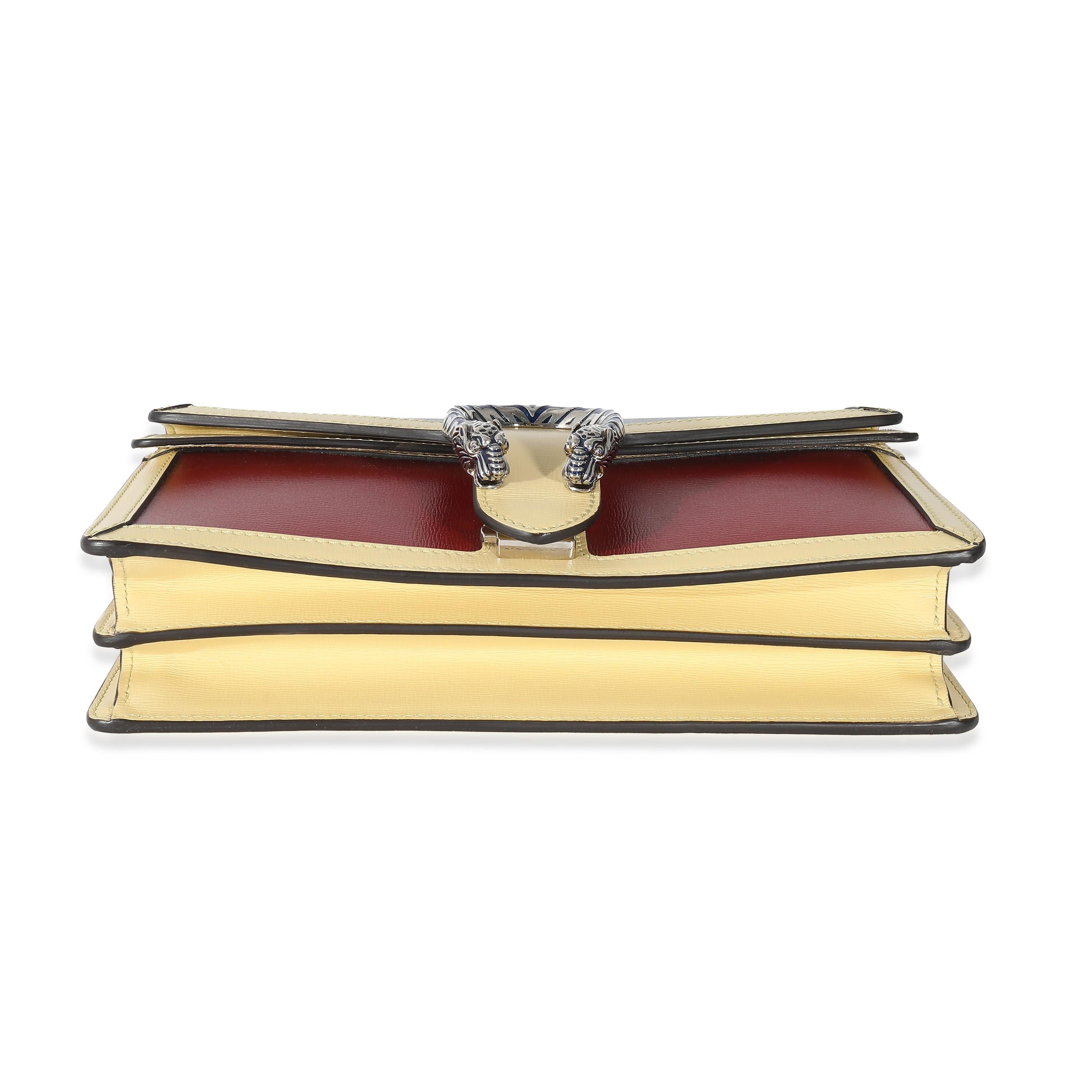 Petit sac Dionysus en cuir de veau multicolore marine émaillé Gucci en vente 2