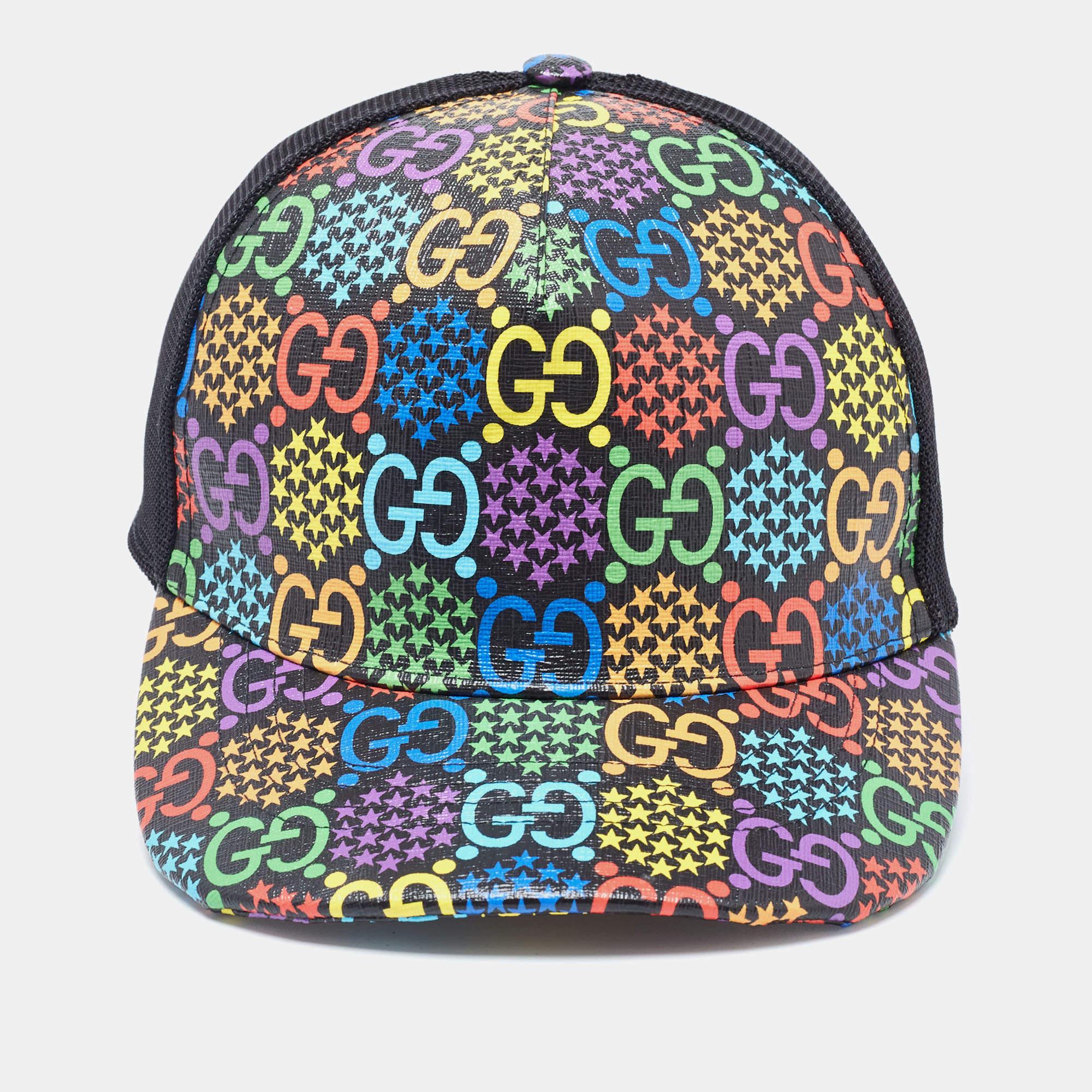 Baseball caps are perfect for sunny days, game days, or just to complete a casual outfit. This Gucci piece is made from GG canvas and black mesh.


