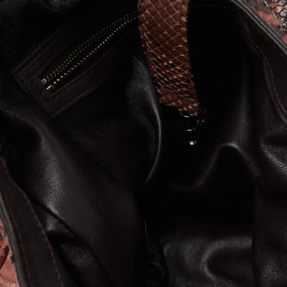 Gucci Multicolor Python and Leather Medium Jackie Hobo 3