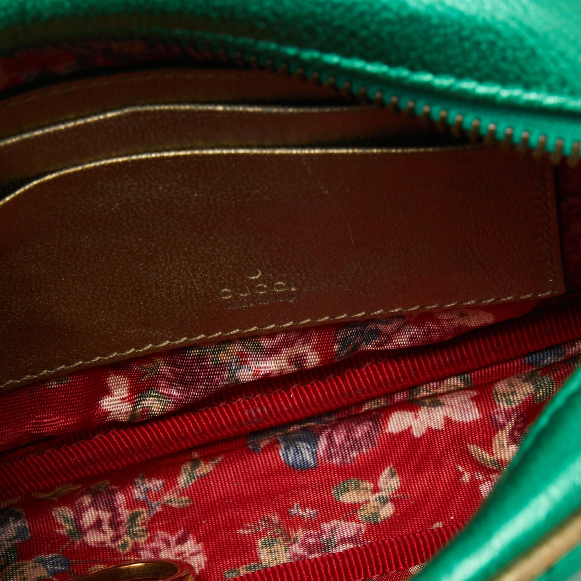Gucci Multicolor Quilted Leather Mini Trapuntata Crossbody Bag 3