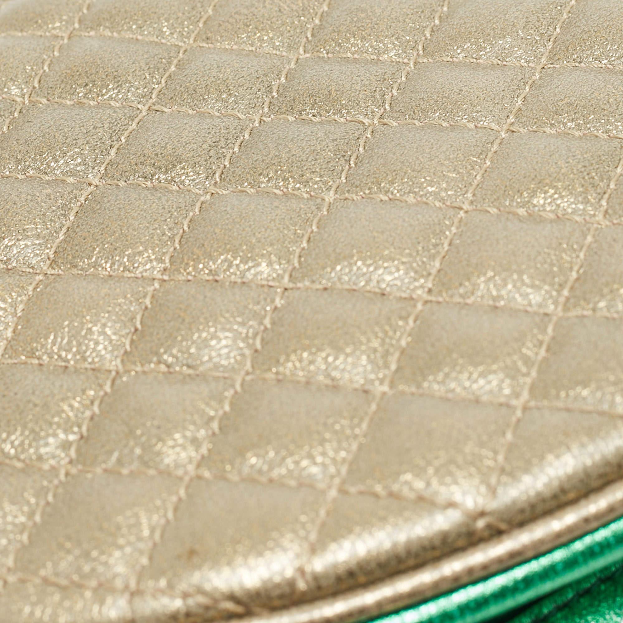 Gucci Multicolor Quilted Leather Mini Trapuntata Crossbody Bag 13