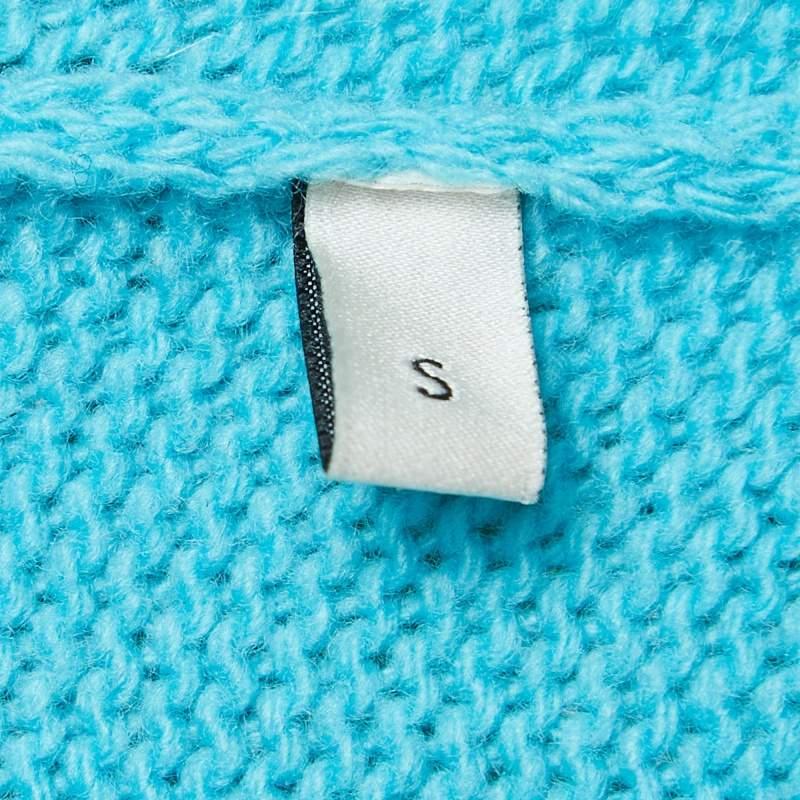 Pull en laine Intarsia de lapin multicolore Gucci S Pour femmes en vente