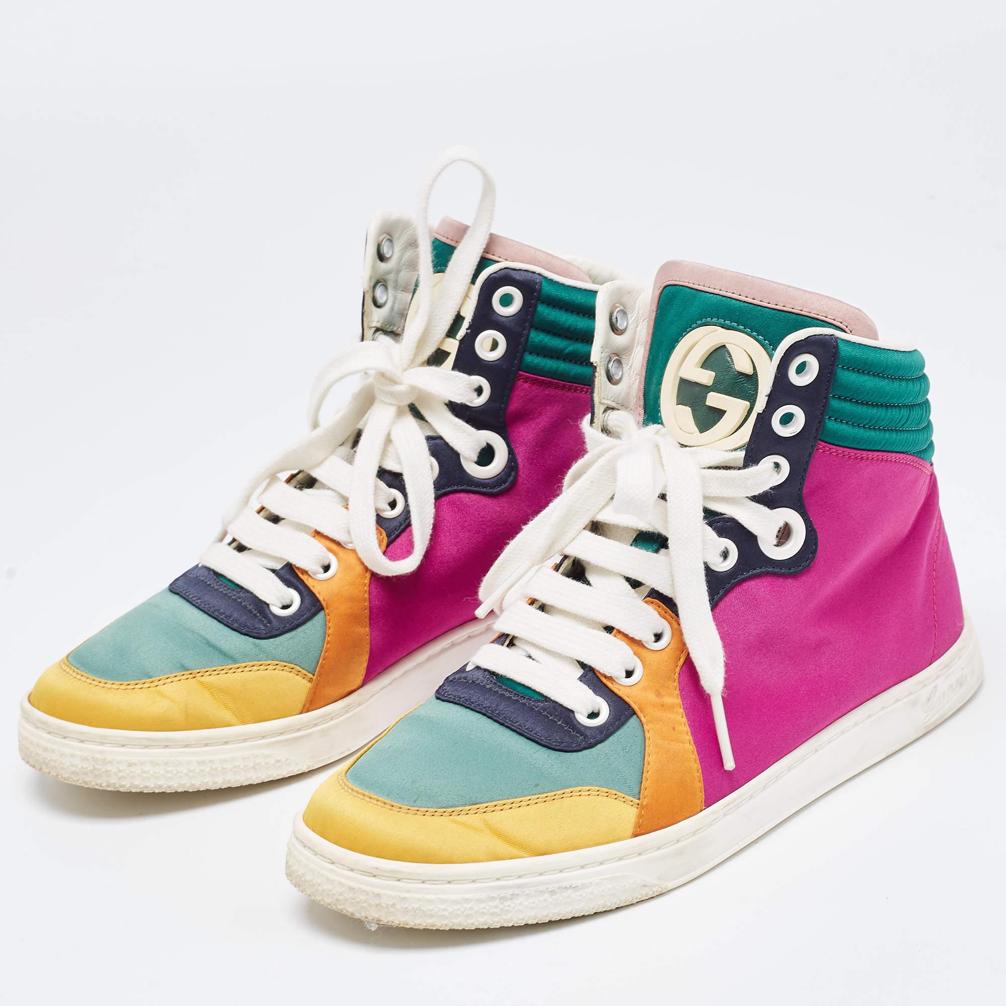 Sneakers from Gucci will add style, comfort, and relaxation any day. Crafted from high-quality materials into a sturdy profile, these sneakers are the best pick to amp up any casual or leisure looks.

