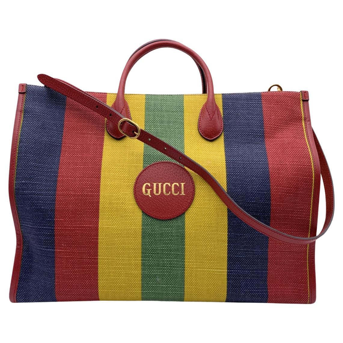 Gucci Bamboo Shopper Tote Needle Point Textile Large at 1stDibs gucci