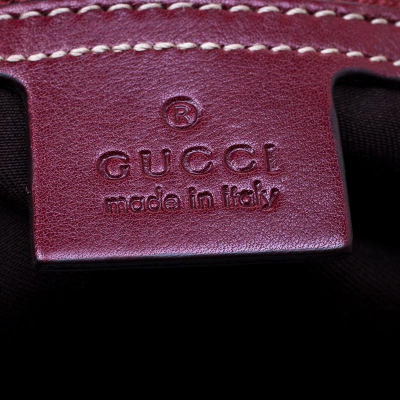 Gucci Multicolor Velvet and Leather Large 85th Anniversary Satchel 4