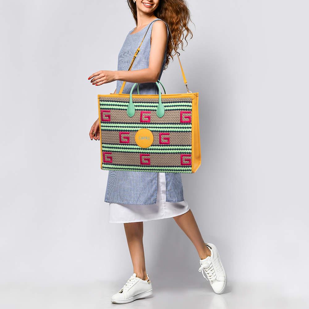 Be it your daily commute to work, shopping sprees, and vacations, a tote bag will never fail you. This designer creation is made to last and assist you in your fashion-filled days.

Includes
Original Dustbag, Info Booklet, Detachable Strap